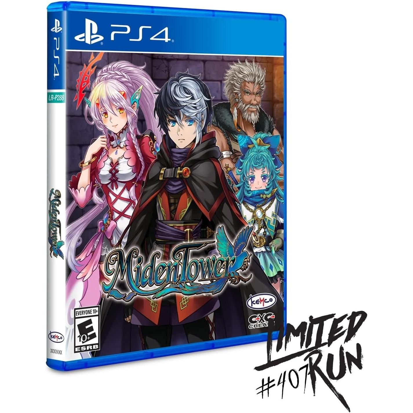 Miden Tower (Limited Run N407) Juego para Consola Sony PlayStation 4 PS4