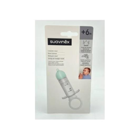 SUAVINEX JERINGUILLA LAVADO NASAL + 4 MESES 1 UNIDAD