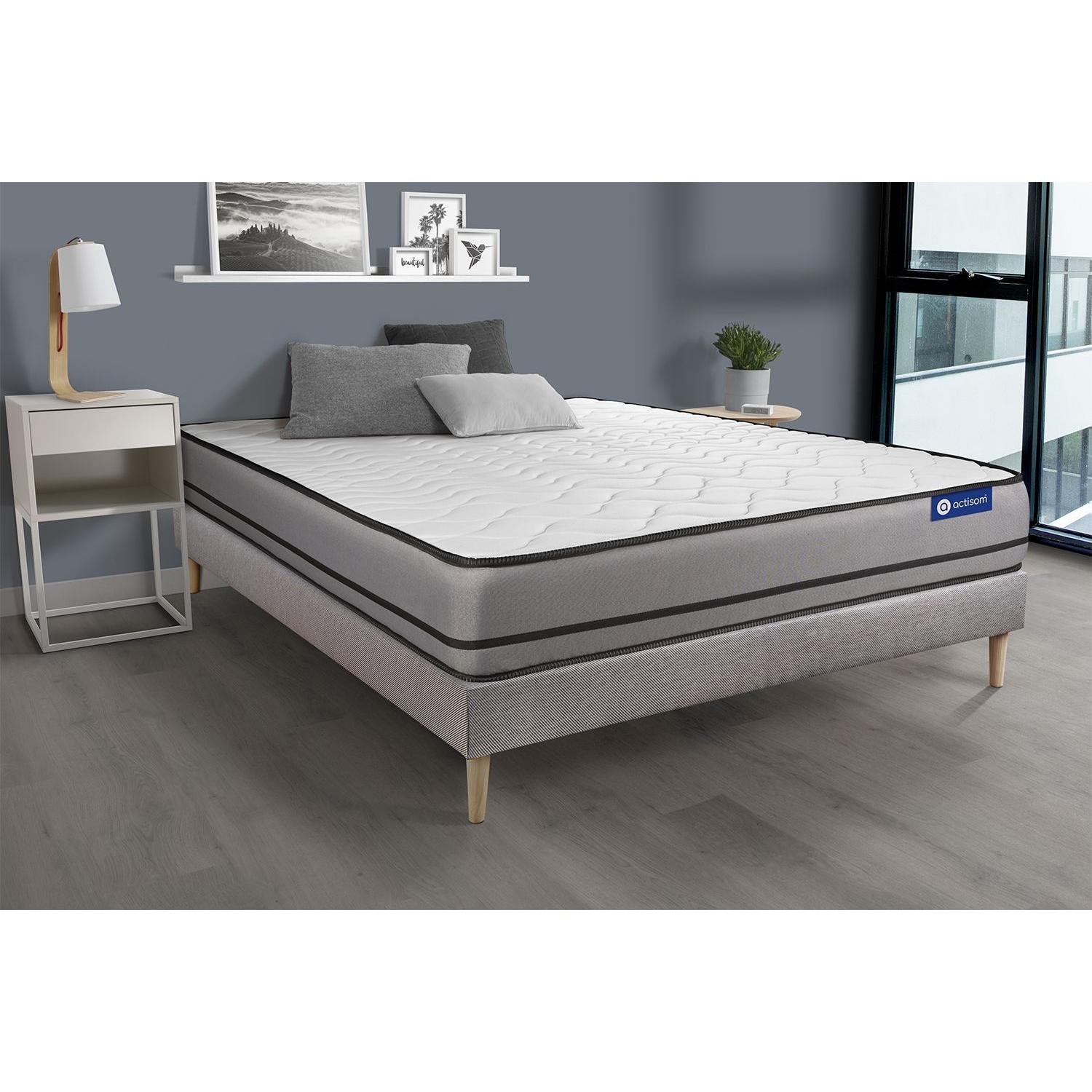 Pack colchón Actiflex night 120x220cm + Somier, Muelles ensacados, 3 zonas de confort