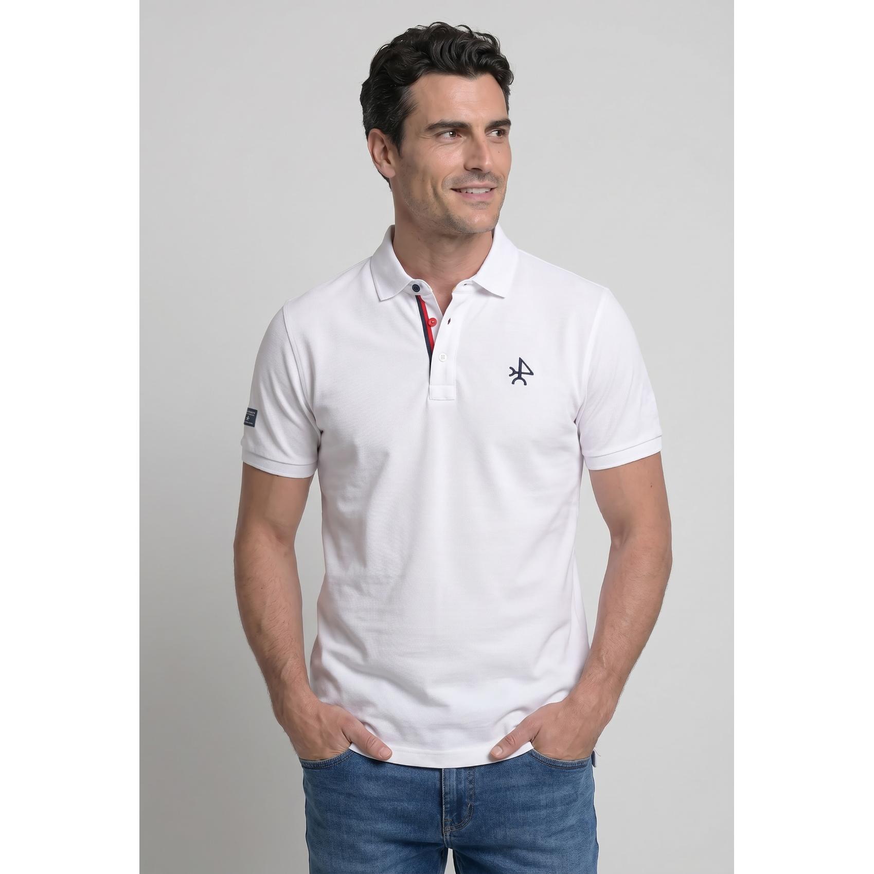 Polo clásico Valecuatro blanco