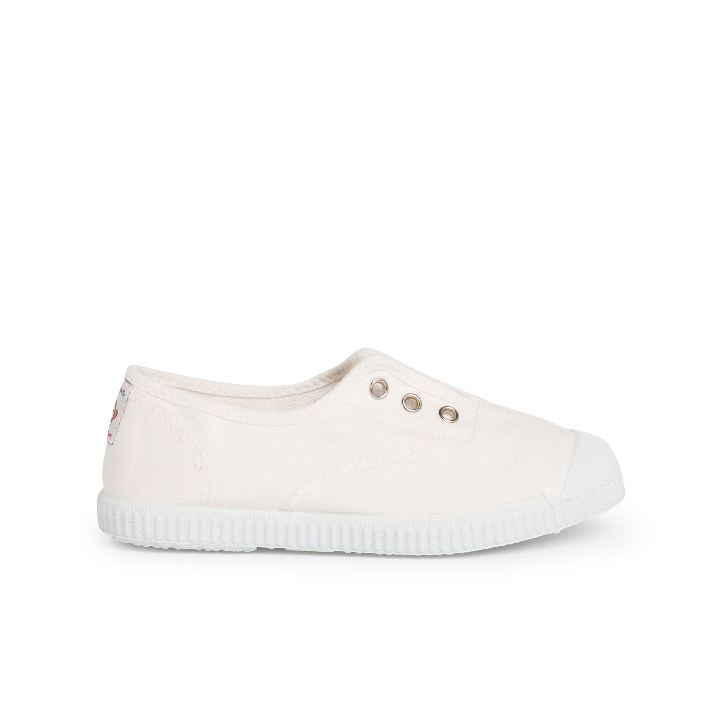 Pisamonas Zapatillas Lona Punta Goma Sin Cordones