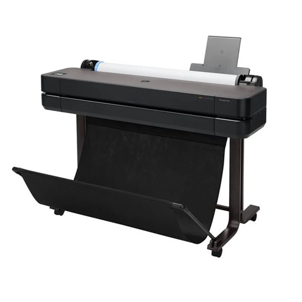 HP - Impresora DesignJet T630 2025 Edition de gran formato con tecnología Thermal Inkjet, resolución 2400 x 1200 ppp, conexión Wi-Fi y cortadora automática para planos y posters profesionales