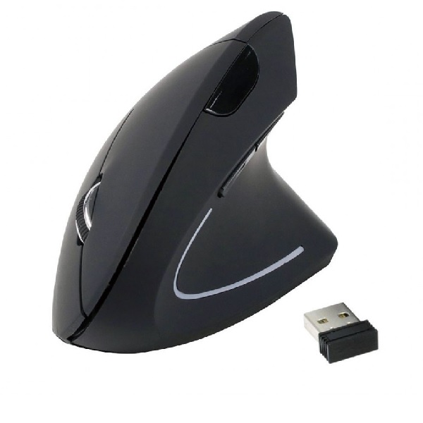 Equipment 245110 Ergonomic wireless mouse 1600dpi black