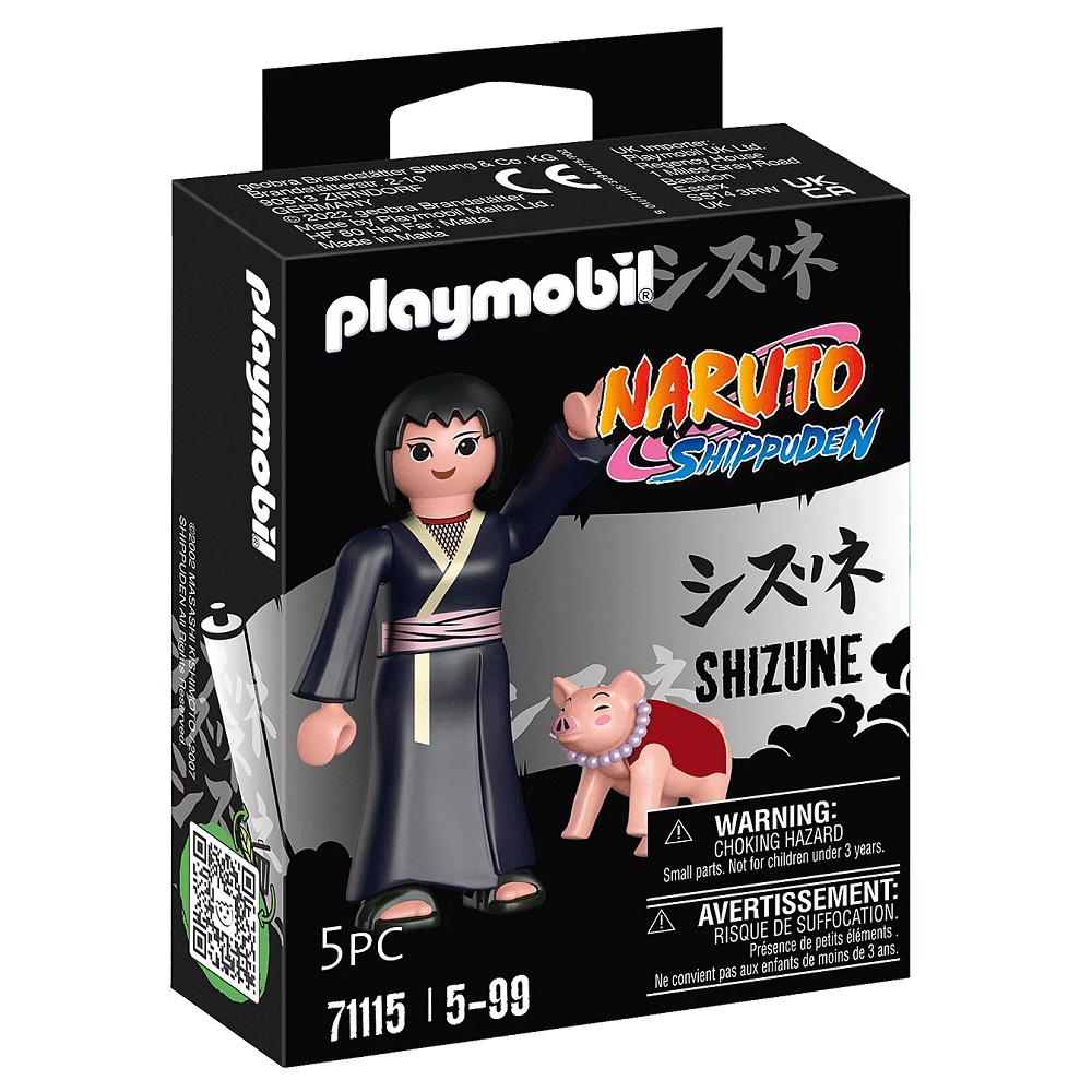 PLAYMOBIL NARUTO SHIPPUDEN - SHIZUNE 71115, PRODUCTO CON LICENCIA OFICIAL, ENVIO 24-48 HORAS PENÍNSULA, PIEZAS, CLICKS, COLECCIONABLES,  JUGUETES, FIGURA, MUÑECO, FAMOBIL, 100% ORIGINAL