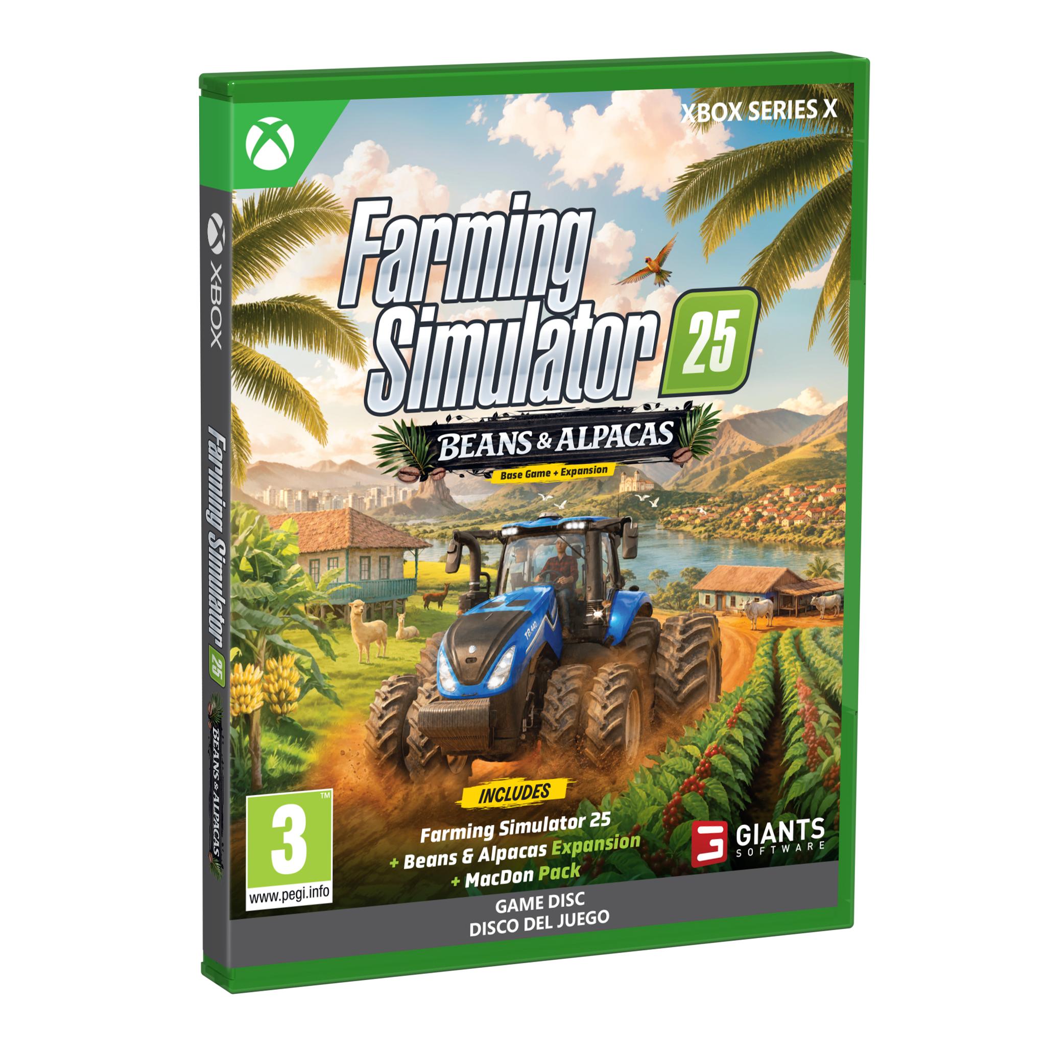 Farming Simulator 25 Beans and Alpacas Edition - Xbox - Nuevo Precintado - PAL España