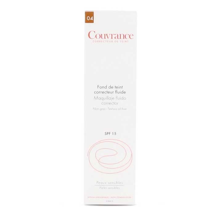 Avène Maquillaje Fluido Corrige Imperfecciones Moderadas 30 Ml Miel