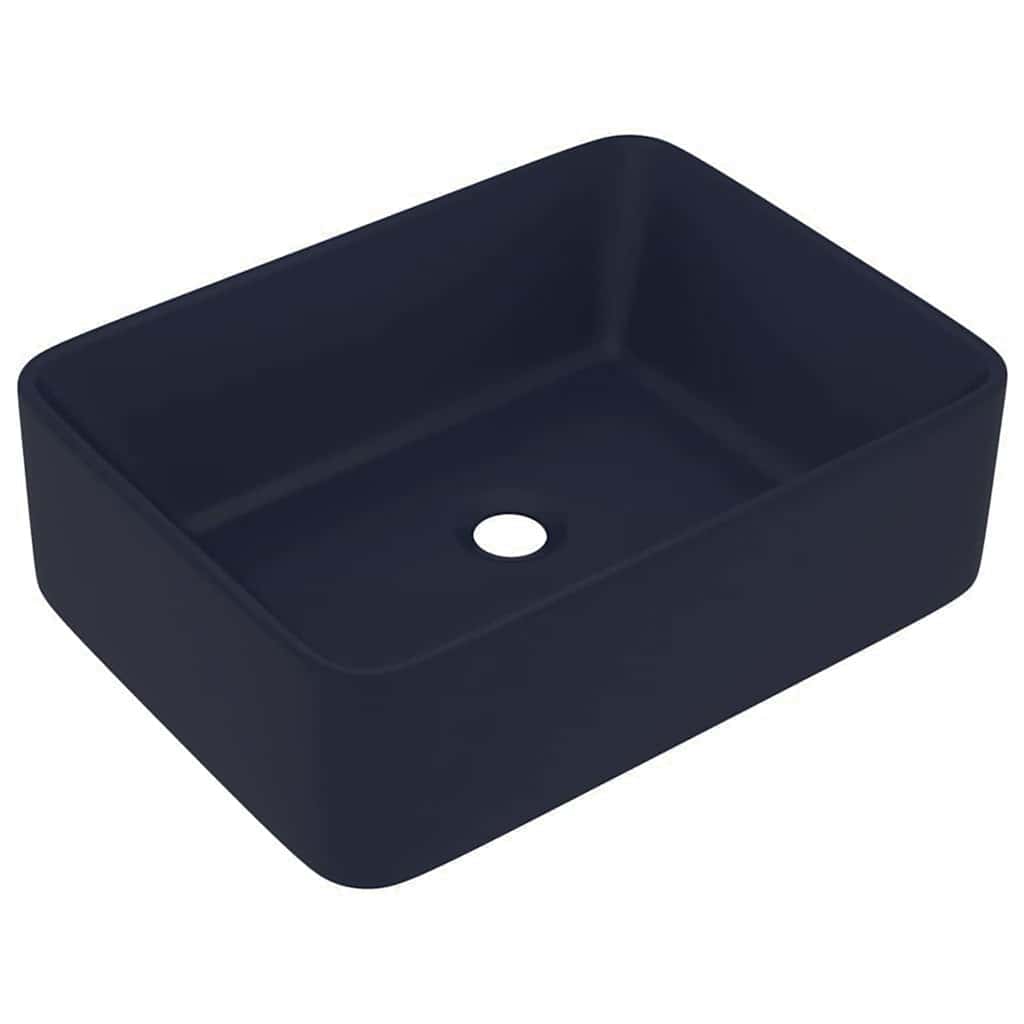 vidaXL Lavabo de lujo de cerámica 41x30x12 cm