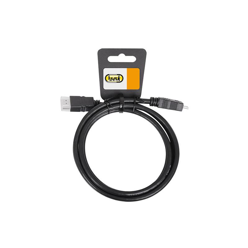 Trevi HD 34-52 cable HDMI 1 m HDMI tipo A (Estándar) Negro