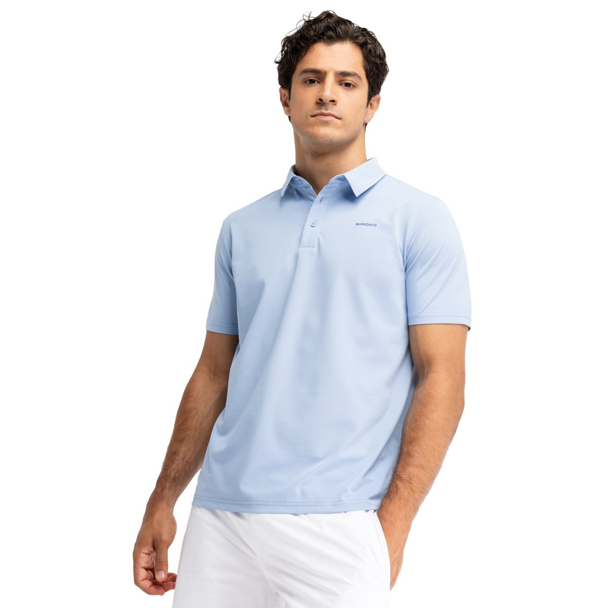 SIROKO - Polo piqué de Tenis Siroko Slice Pink_