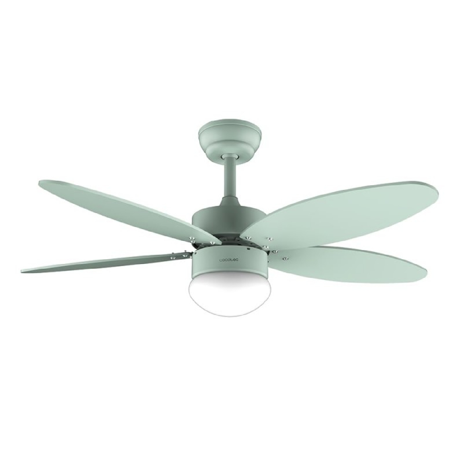Cecotec Ventilador de Techo con Luz EnergySilence Aero 4260 Full Mint de 40 W con motor DC y 42” con luz LED, Mando a distancia