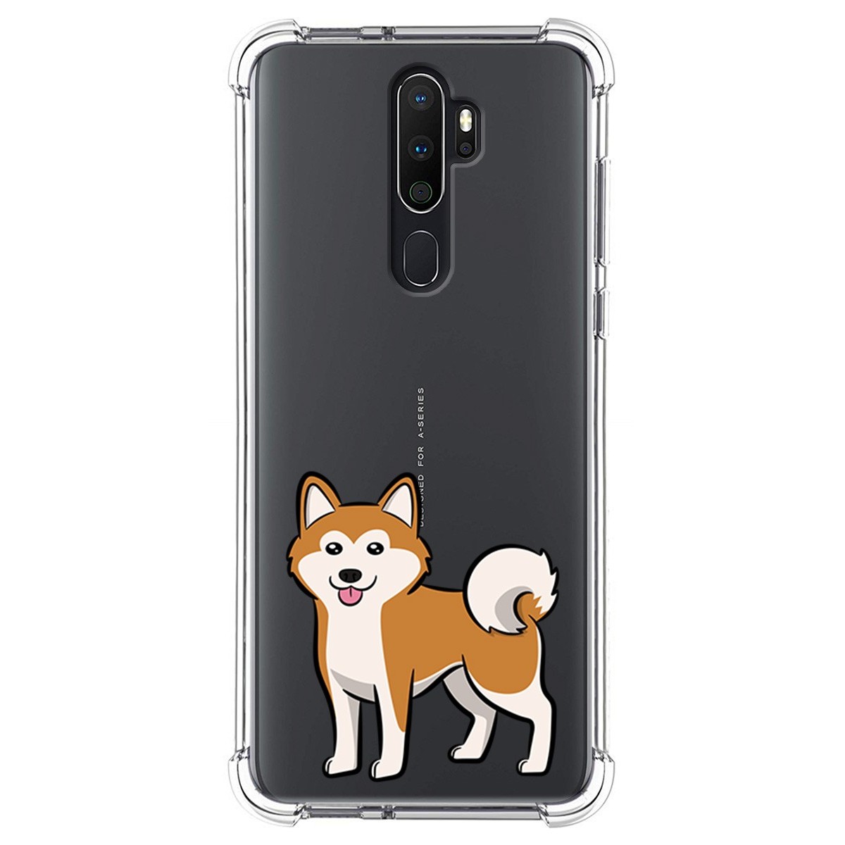 Funda Silicona Antigolpes para Oppo A5 2020 / A9 2020 diseño Perros 02 Dibujos