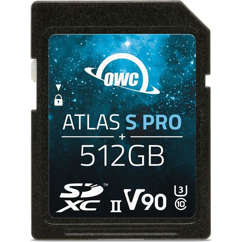 Tarjeta multimedia Atlas S Pro SDXC UHS-II V90 de 512 GB
