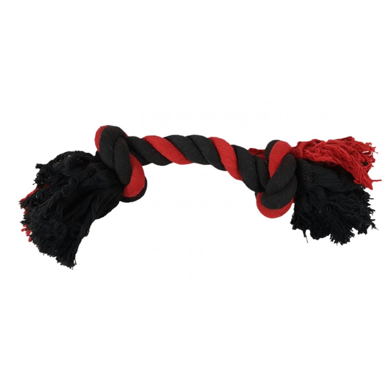 Juguete Para Perros Mordedor De Cuerda De Algodón Multicolor 15 Cm