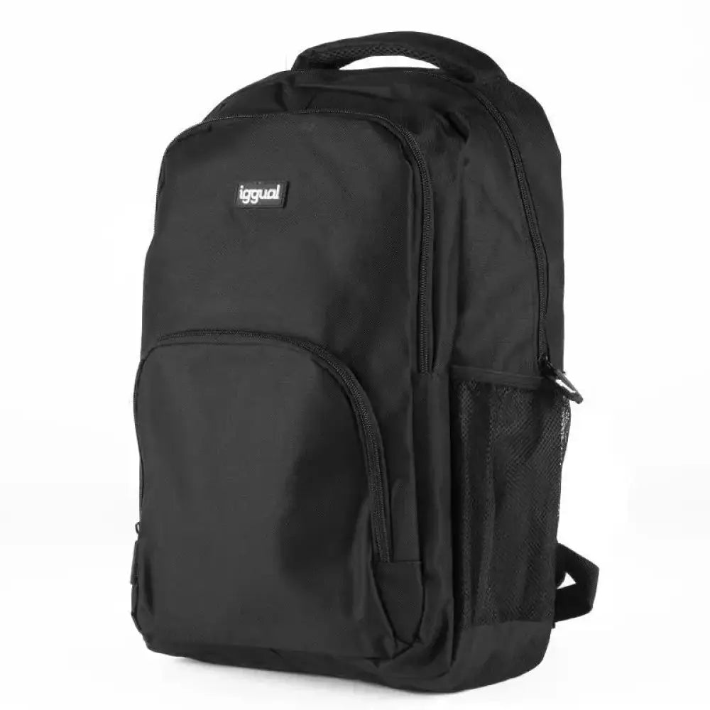 Mochila iggual Everyday Use negra para portátil 15.6-17" resistente y ligera