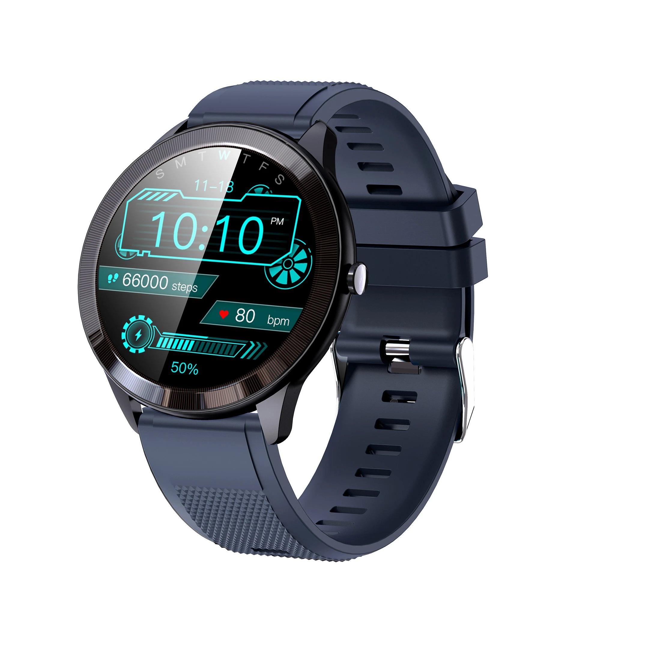 Reloj SmartWatch LEOTEC DIGITAL LIFESTYLE LESW32B | 3,25 cm (1.28") Pulgadas, Táctil, Monitor Cardíaco, LCD color táctil