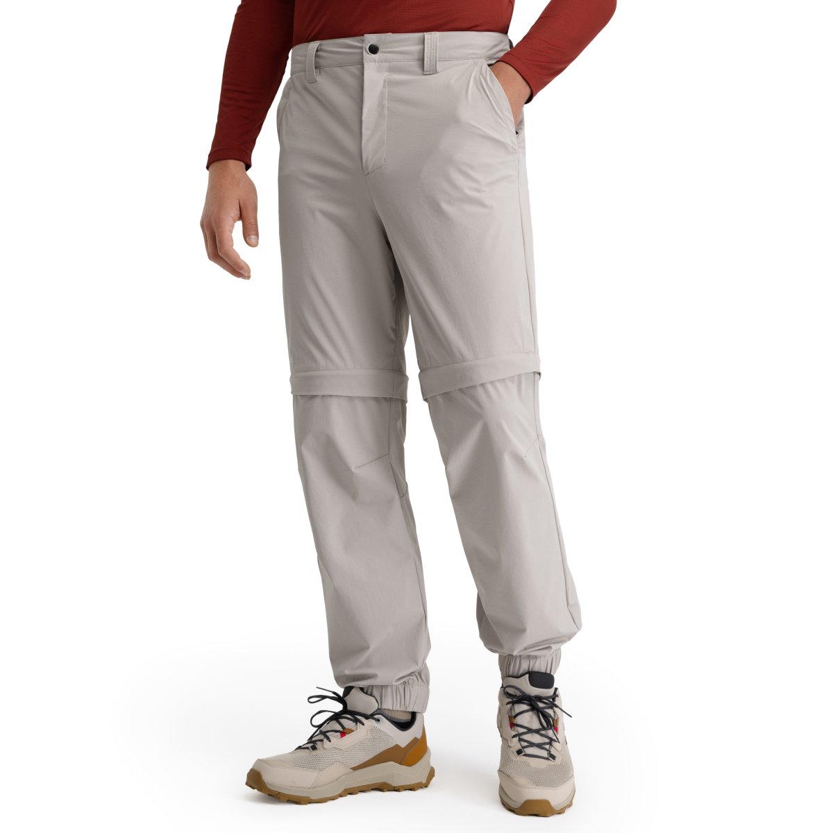 SIROKO - Pantalon Desmontable Transpirable CAIRN Hiking para Hombre_