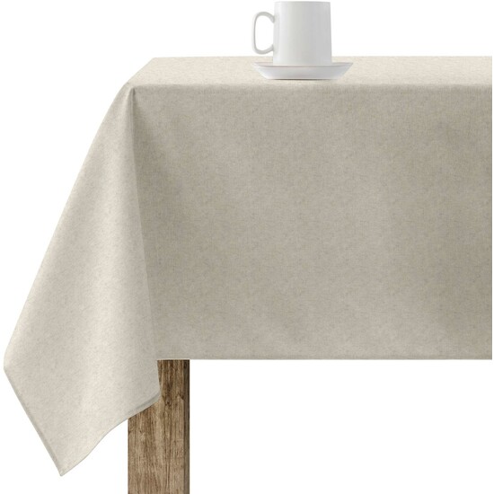 BL BELUM - Mantel 180x180 cm resinado antimanchas- mantel impermeable NO Hule- mantel Tejido 100% algodón orgánico- mantel liso tacto algodón - Mantel Elegante Made By BL BELUM - Mantel No traspasan Líquidos Made Spain