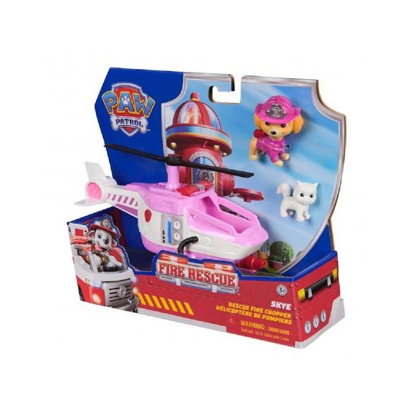 VEHICULO PAW PATROL FIRE RESCATE SKYE
