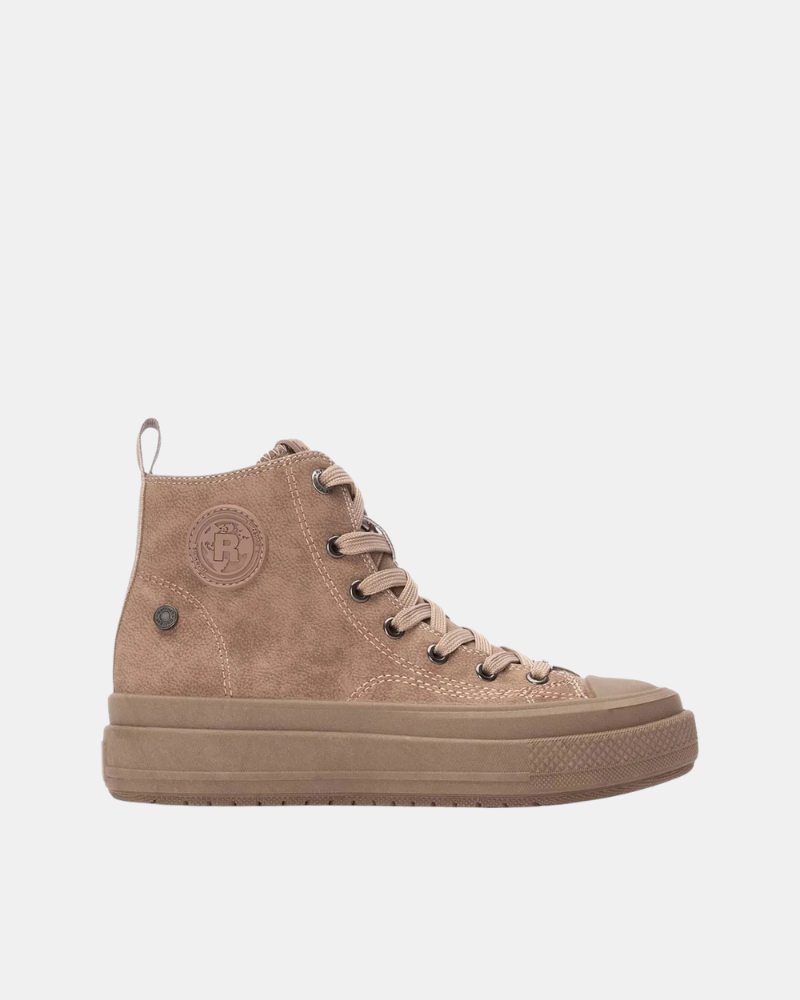REFRESH 173074 Zapatillas Altas Mujer Taupe