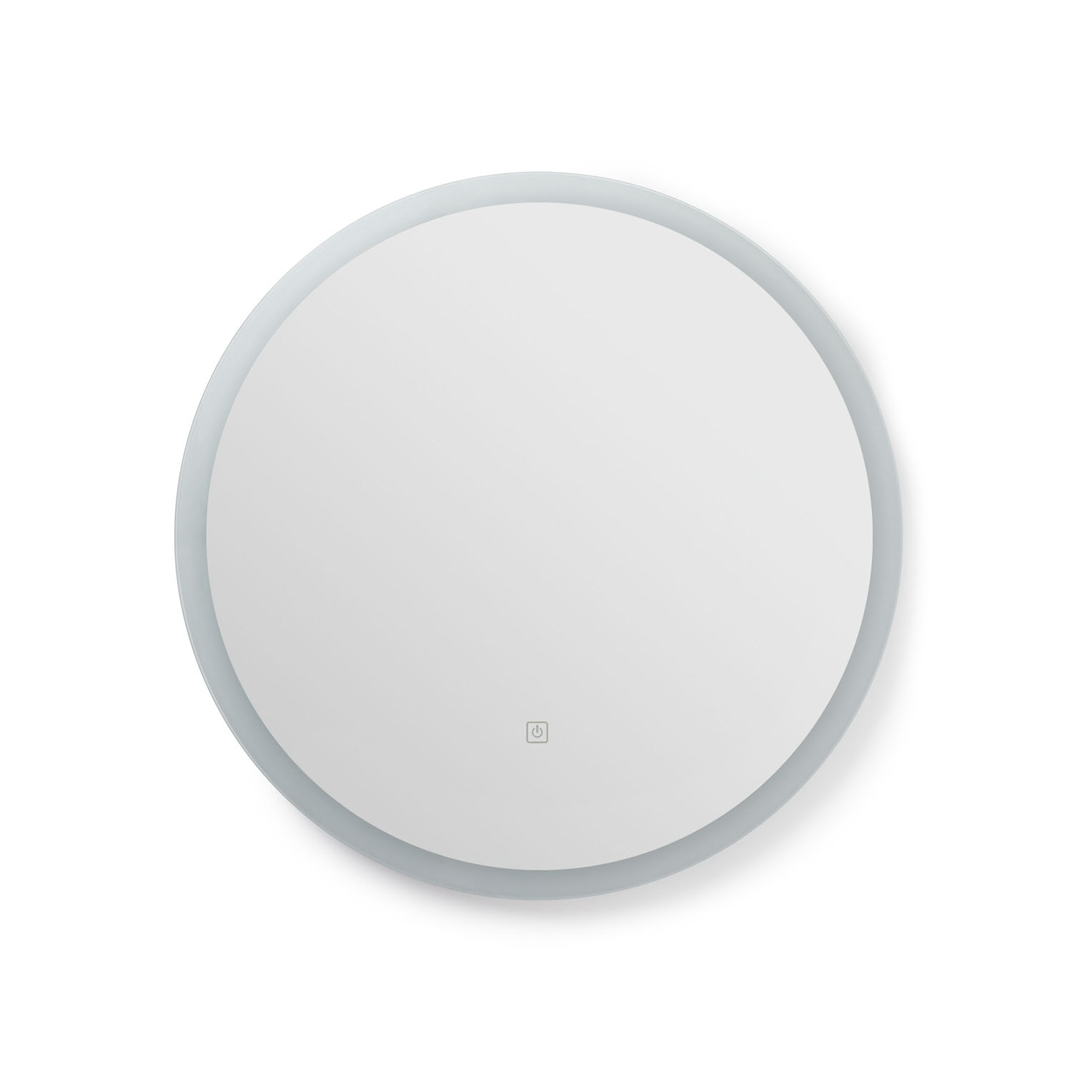 Ledkia Espejo Baño con Luz LED y Antivaho Ø60 cm Minna 4000K Blanco Neutro