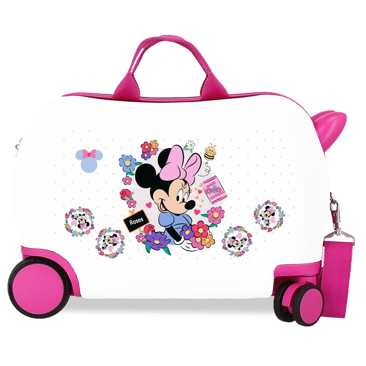 Maleta Infantil Disney Minnie Flowers 31x45x20cm