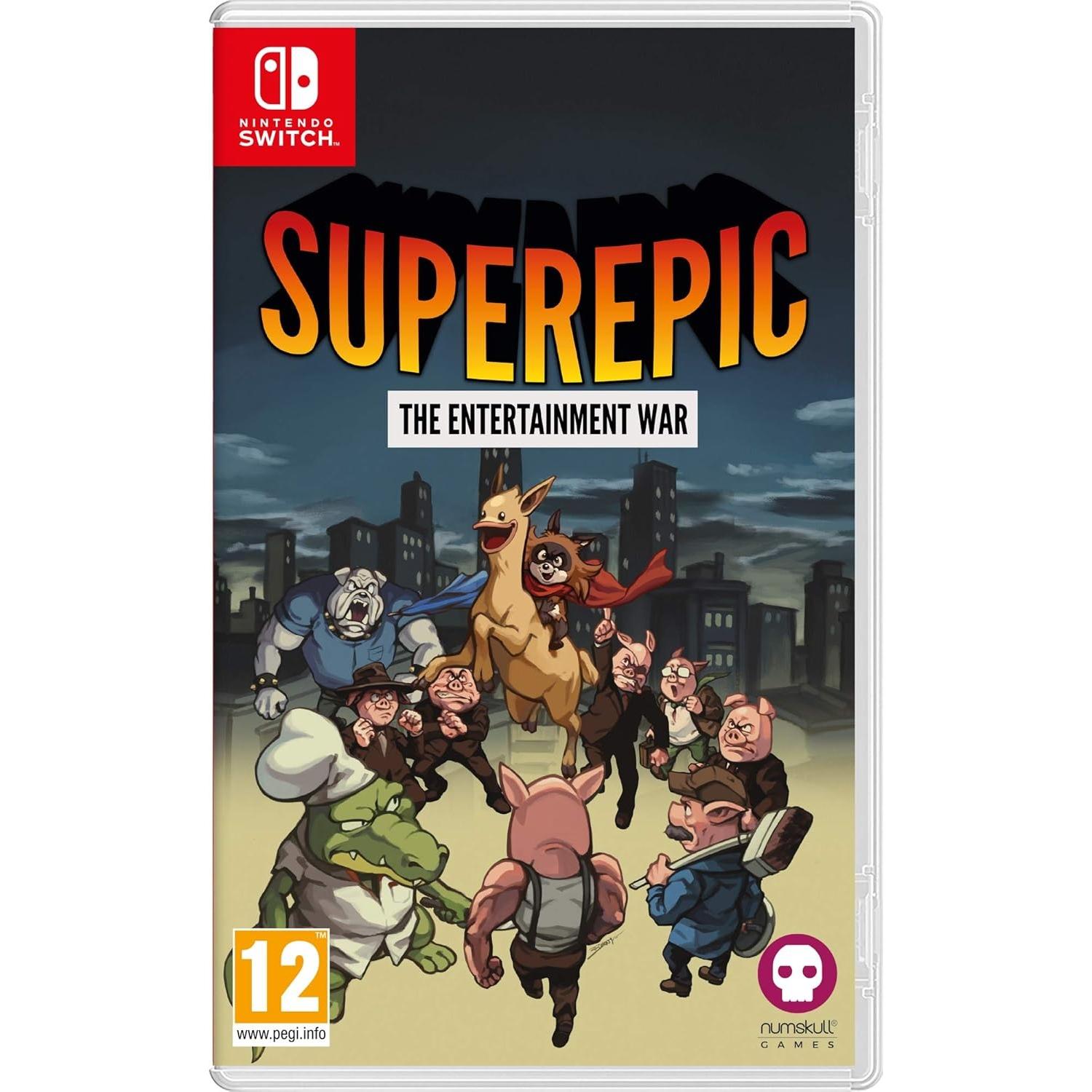 Superepic The Entertainment War Juego para Consola Nintendo Switch [PAL ESPAÑA]