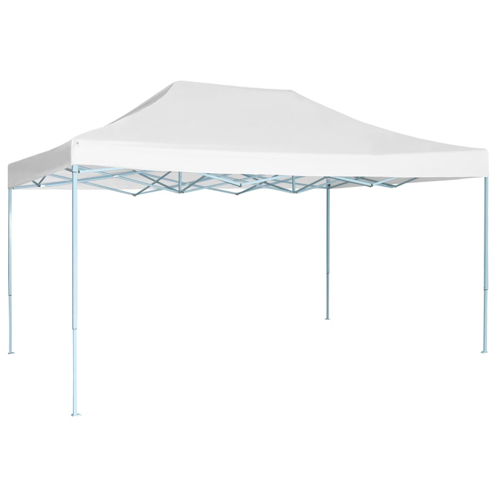 vidaXL Carpa para celebraciones plegable blanco 3x4,5 m