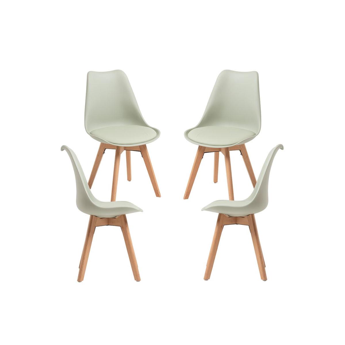 Regalos Miguel - Packs Sillas Comedor - Pack 4 Sillas Synk Basic - Menta