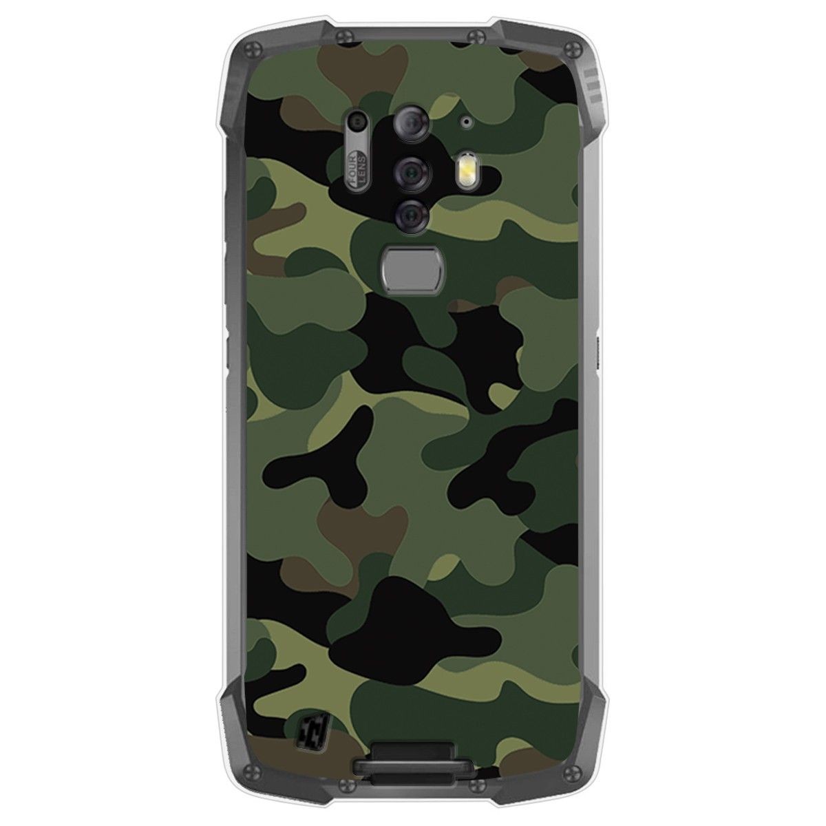 Tumundosmartphone Funda Gel Tpu para Blackview BV6900 / BV6900 Pro diseño Camuflaje Dibujos