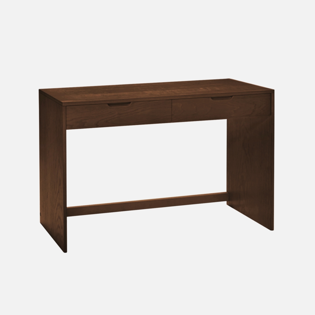 sweeek - Consola de madera con 2 cajones, 120cm  , Tania , 120x35x75