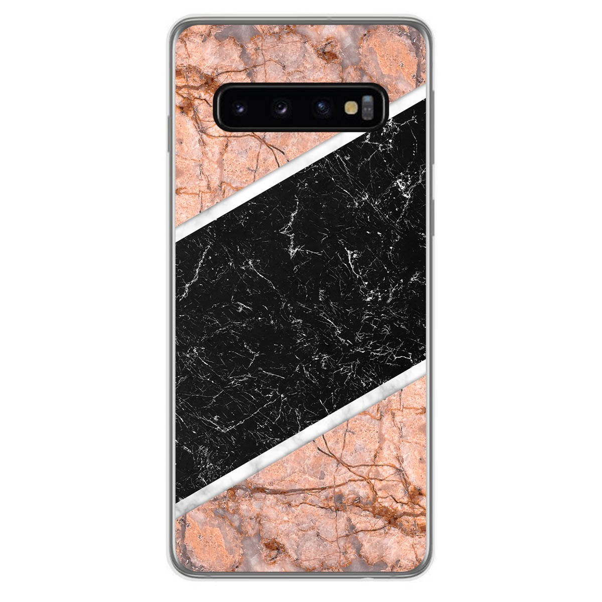 Tumundosmartphone Funda Gel Tpu para Samsung Galaxy S10 Plus diseño Mármol 07 Dibujos