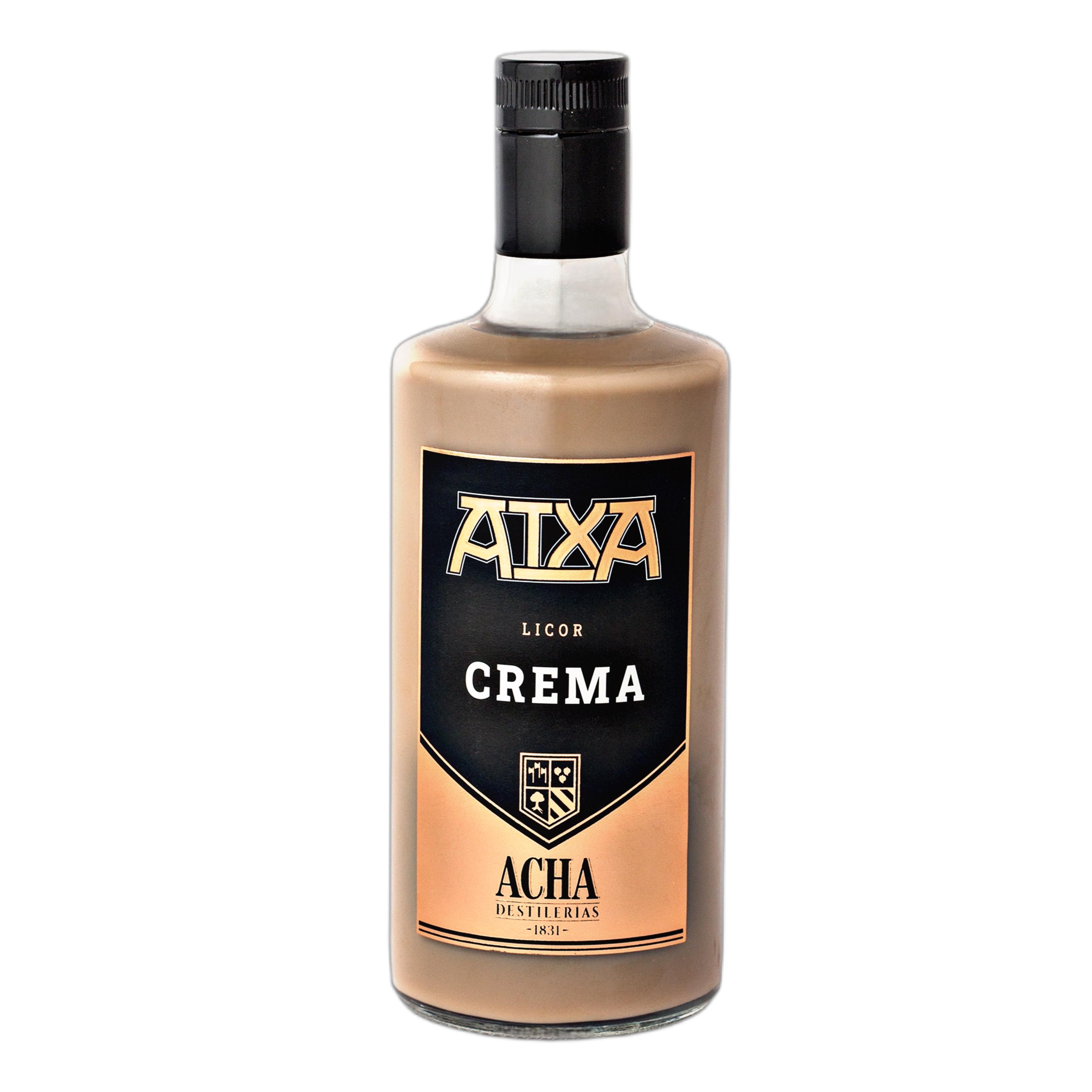 Destileria ACHA - Licor Crema de Orujo Atxa. Botella de 70cl