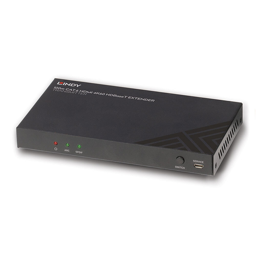 Transmisor Hdbaset Cat.6 HDMI 4K60 - Audio - IR - RS-232 - 100 M - Lindy