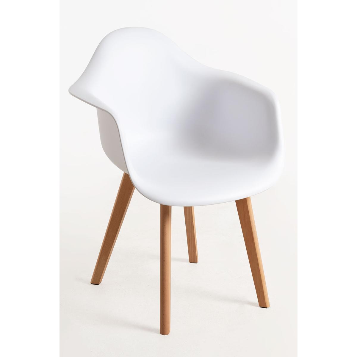Regalos Miguel - Packs Sillas Comedor - Pack 2 Sillas Belu - Blanco