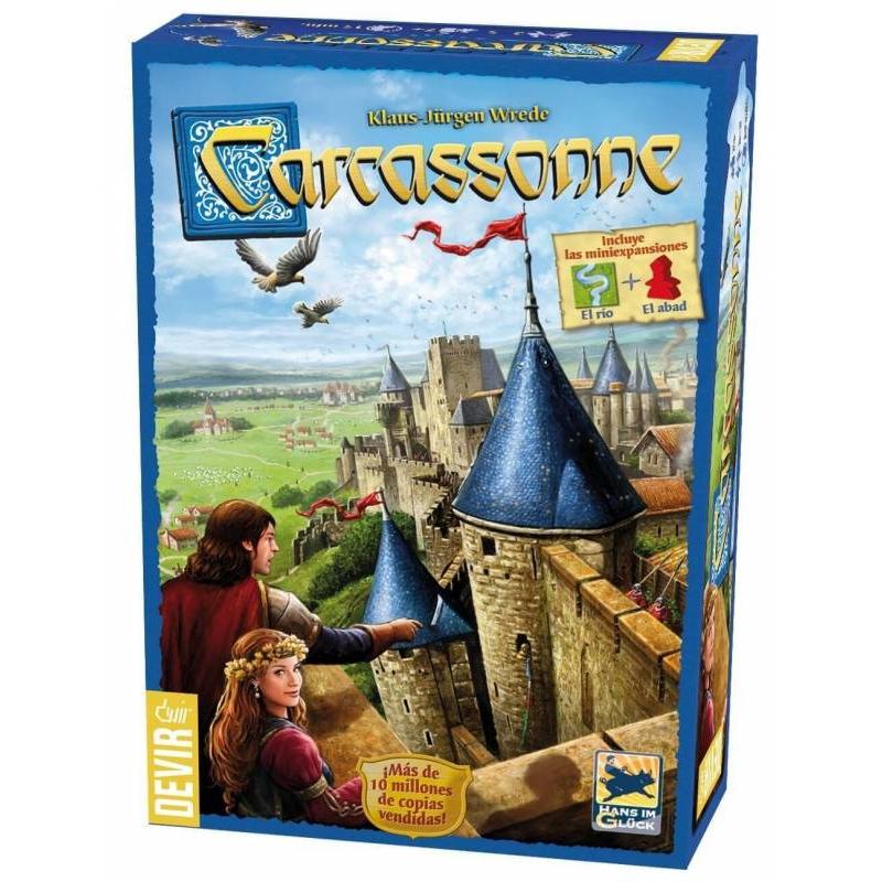 Juego de mesa Carcassonne Bassico de Devir