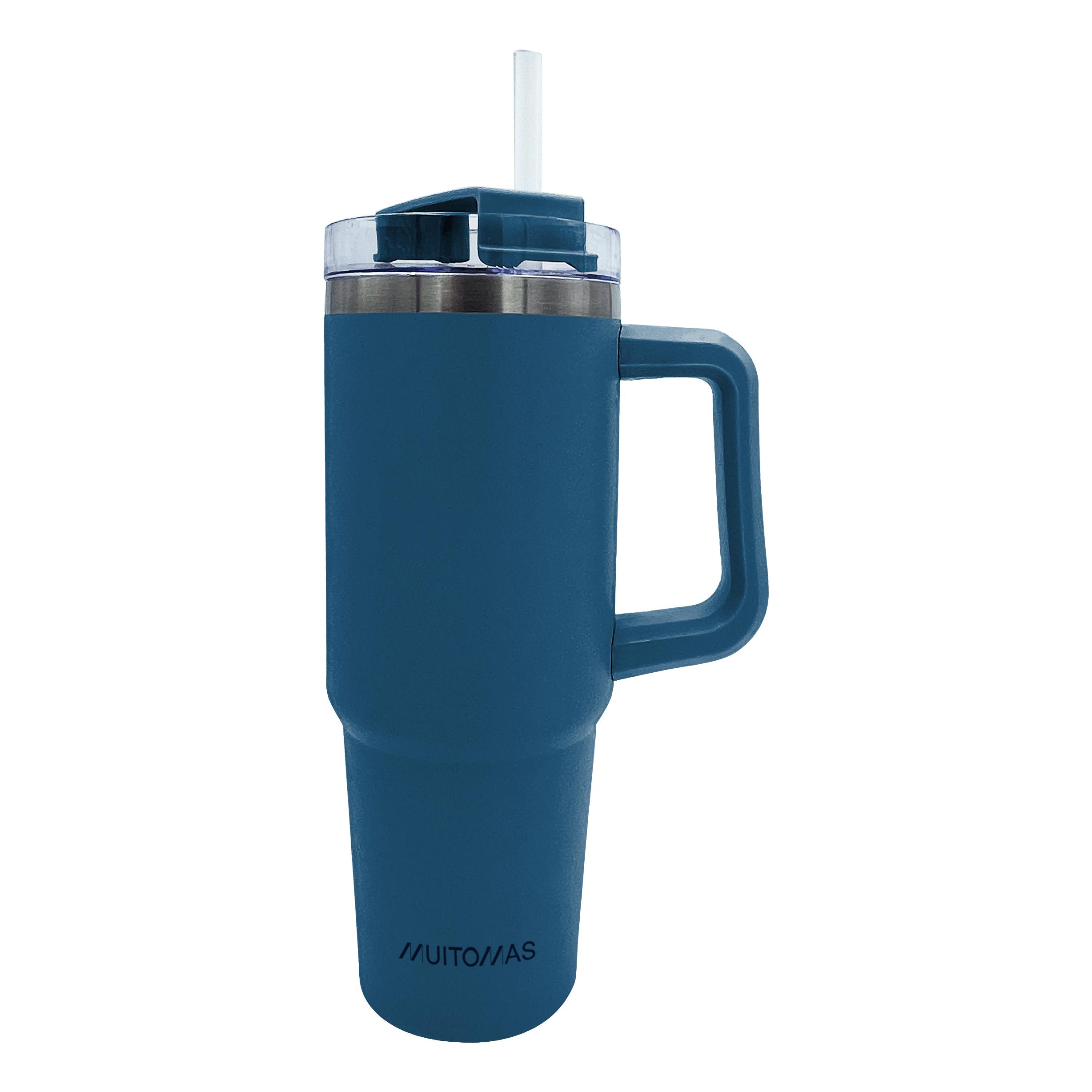 Muitomas TRAVELMUG900BL taza de viaje 900 ml Azul Acero inoxidable