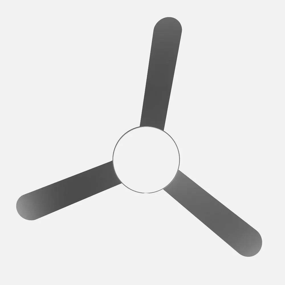 Ventilador Dc Umi 24w Gris 3Asp.rev. Gris/haya 132d 2950lm 3000-4000-6000k 2tijas C/remoto, Memoria Y Temporizador- fabrilam - abrila - MARCA FABRILAMP