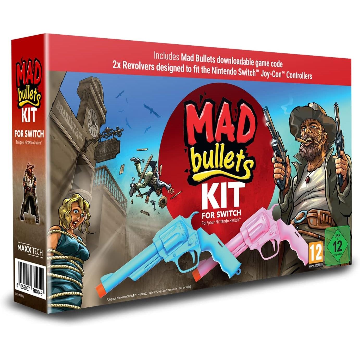 Mad Bullets Kit (incl. game code in box), Juego para Consola Nintendo Switch
