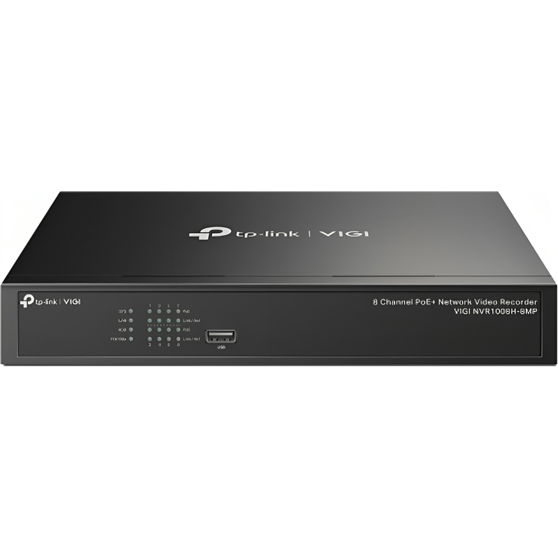 Tp-link Vigi Nvr1008h-8mp Grabadore De Vídeo En Red (nvr) Negro