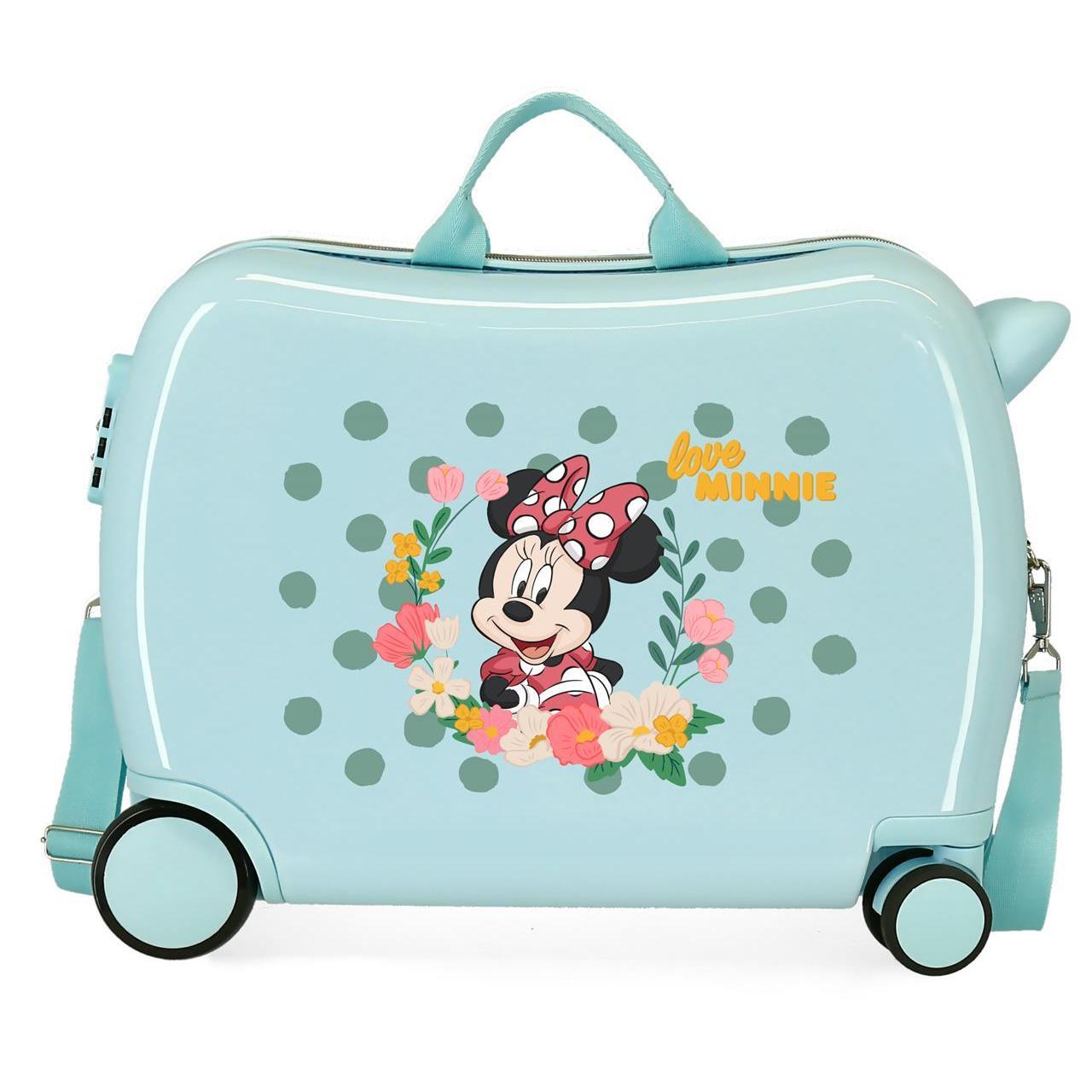 Disney Minnie Maleta Correpasillos ABS Rígida Minnie Golden Days