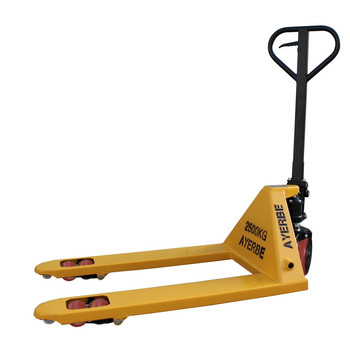Transpaleta Pala corta-ancha AYERBE AY 2100 PCA 685X1000mm Ruedas Poliuretano