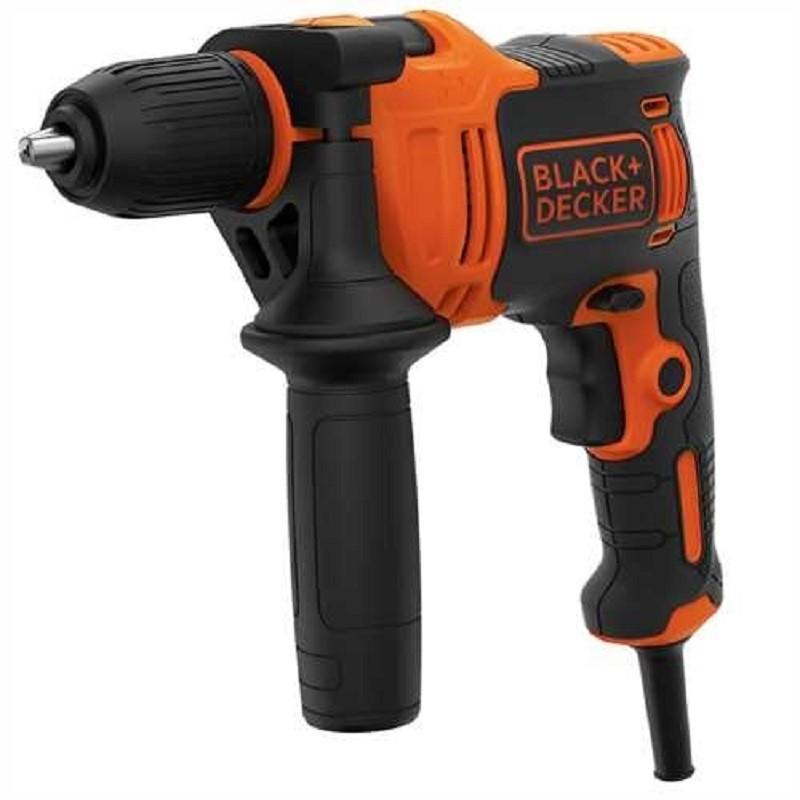 Taladro percutor b&d 550w beh550 portabrocas automatico