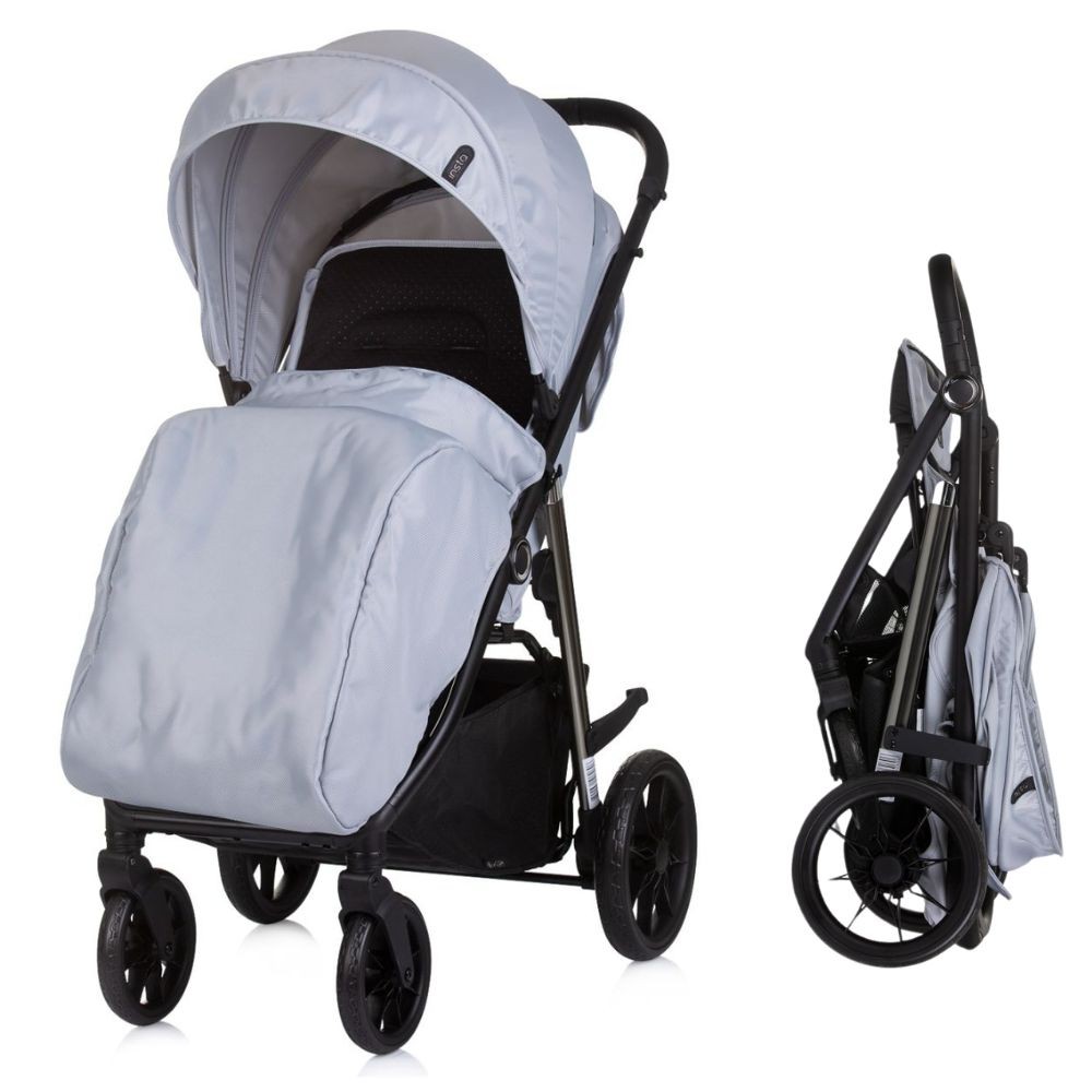 CHIPOLINO Silla de paseo con cubrepiés INSTA hasta 22 kg de Chipolino