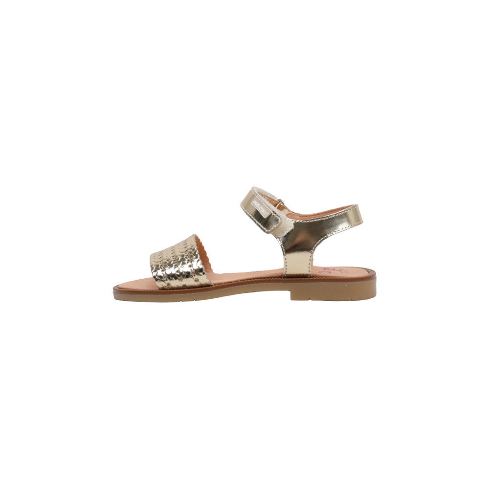 Pablosky 451780 Sandalias Planas Niña Dorado