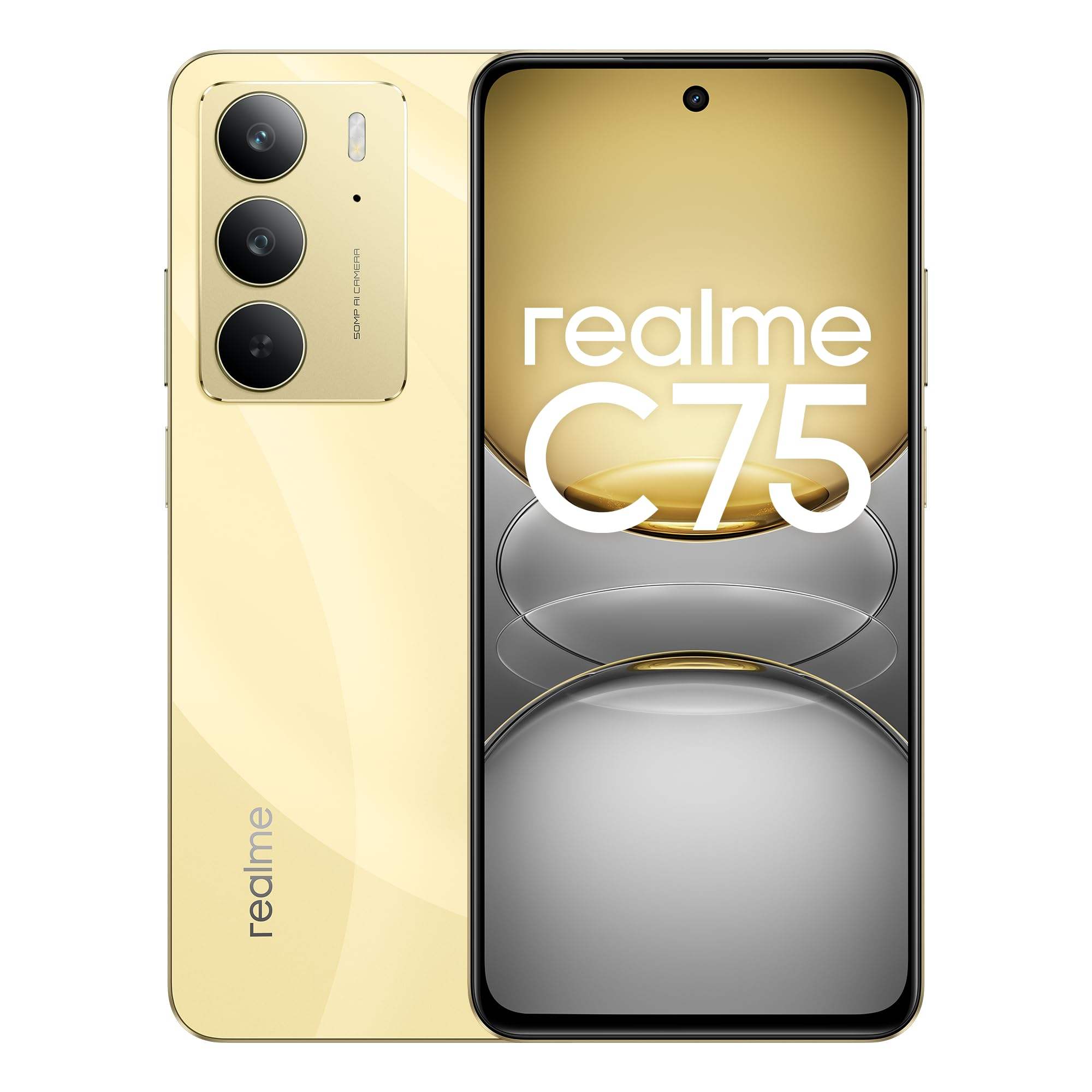 Teléfono - realme C75 4G Smartphone,6.72'' pantalla 90Hz FHD Display,50MP+8MP cámara AI,5828mAh batería,45W carga,IP68/69