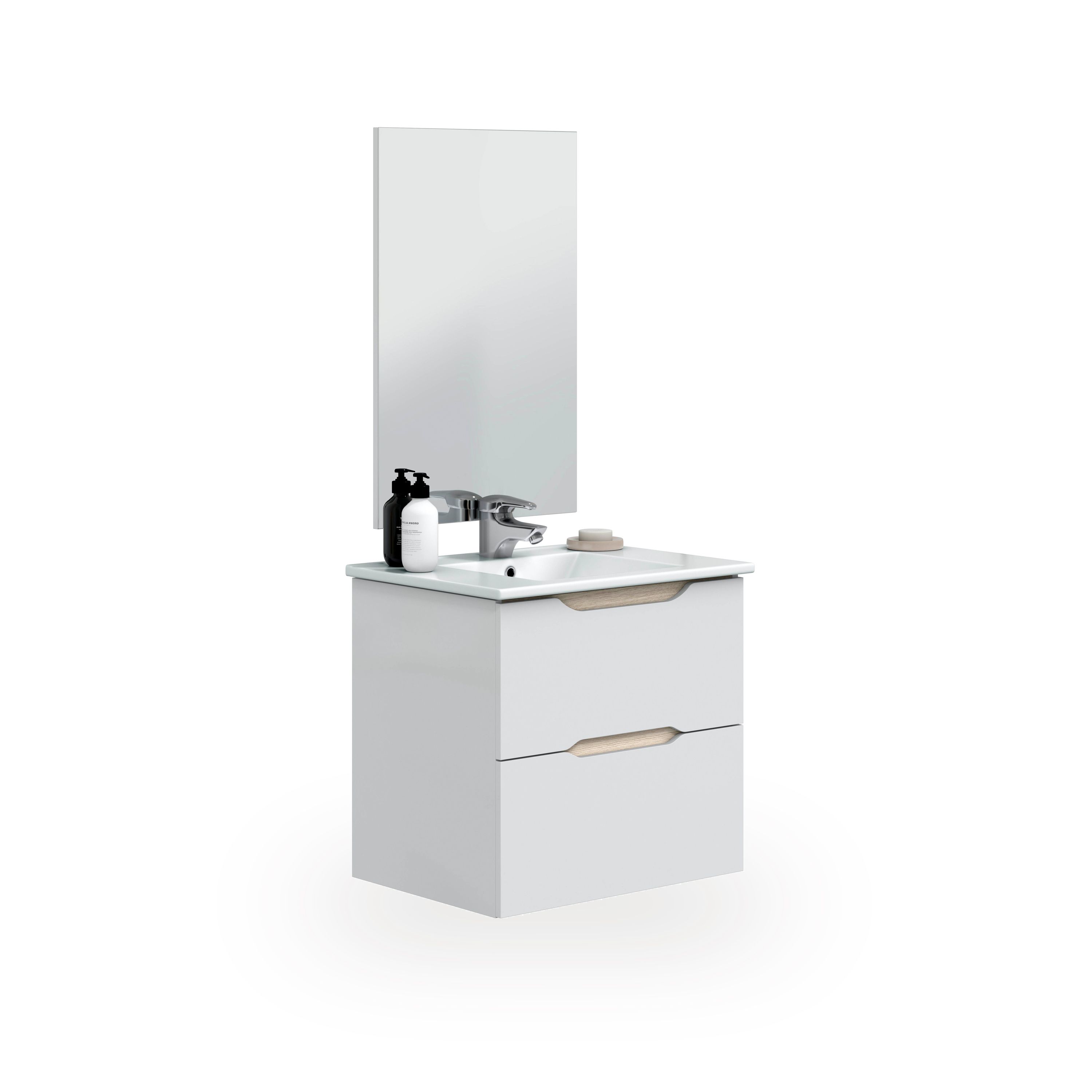 duehome - Mueble de baño Nexa con espejo