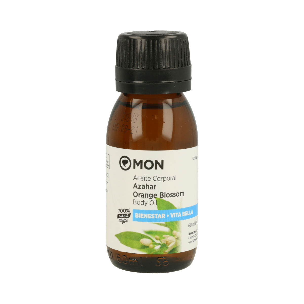 Aceite Corporal Natural de Azahar - Mon Deconatur