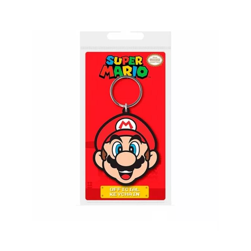 PYRAMID - Llavero Super Mario - Material caucho de calidad - Increíble regalo para los fans de Super Mario, amigos y familiares