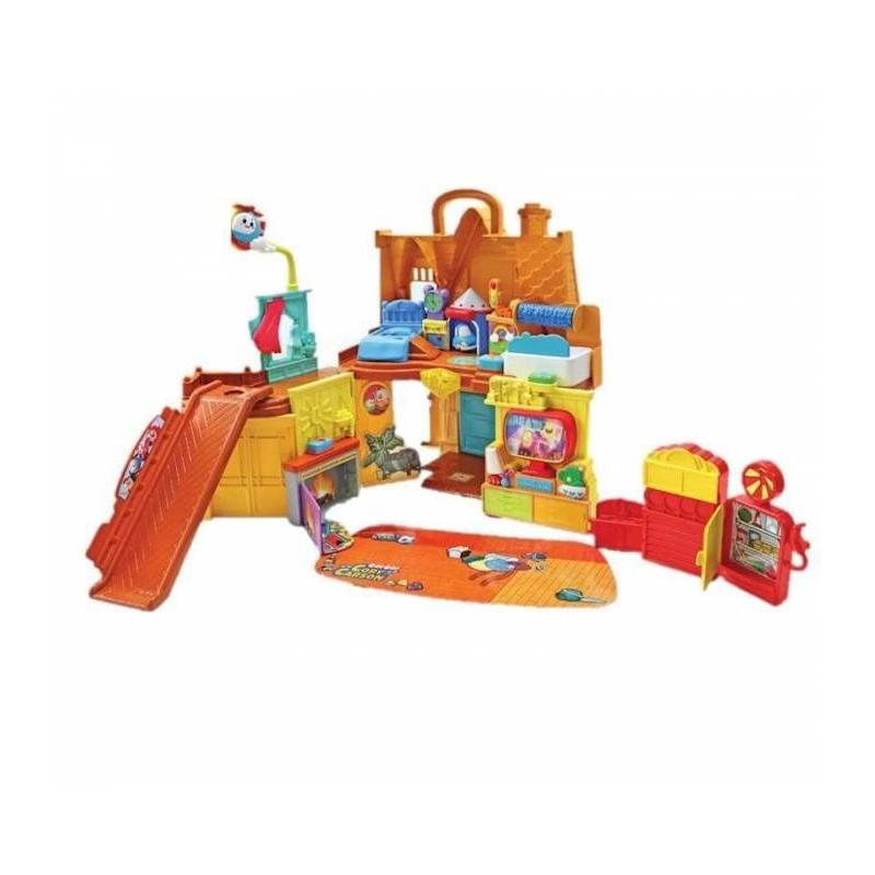 TTCORY BOLIDOS LA CASA DE CORY + 3 COCHES DE VTECH