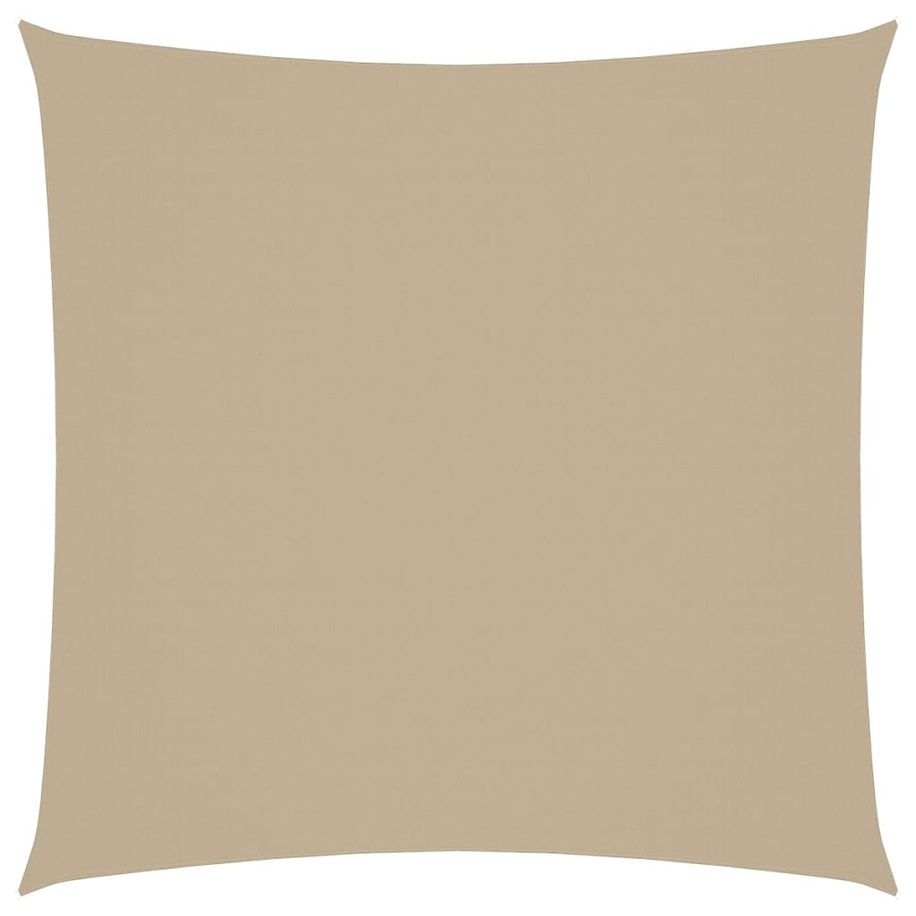 vidaXL Toldo de vela cuadrado tela Oxford 7x7 m Color Antracita, Beige, Crema